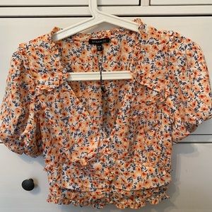 Dynamite Floral Blouse